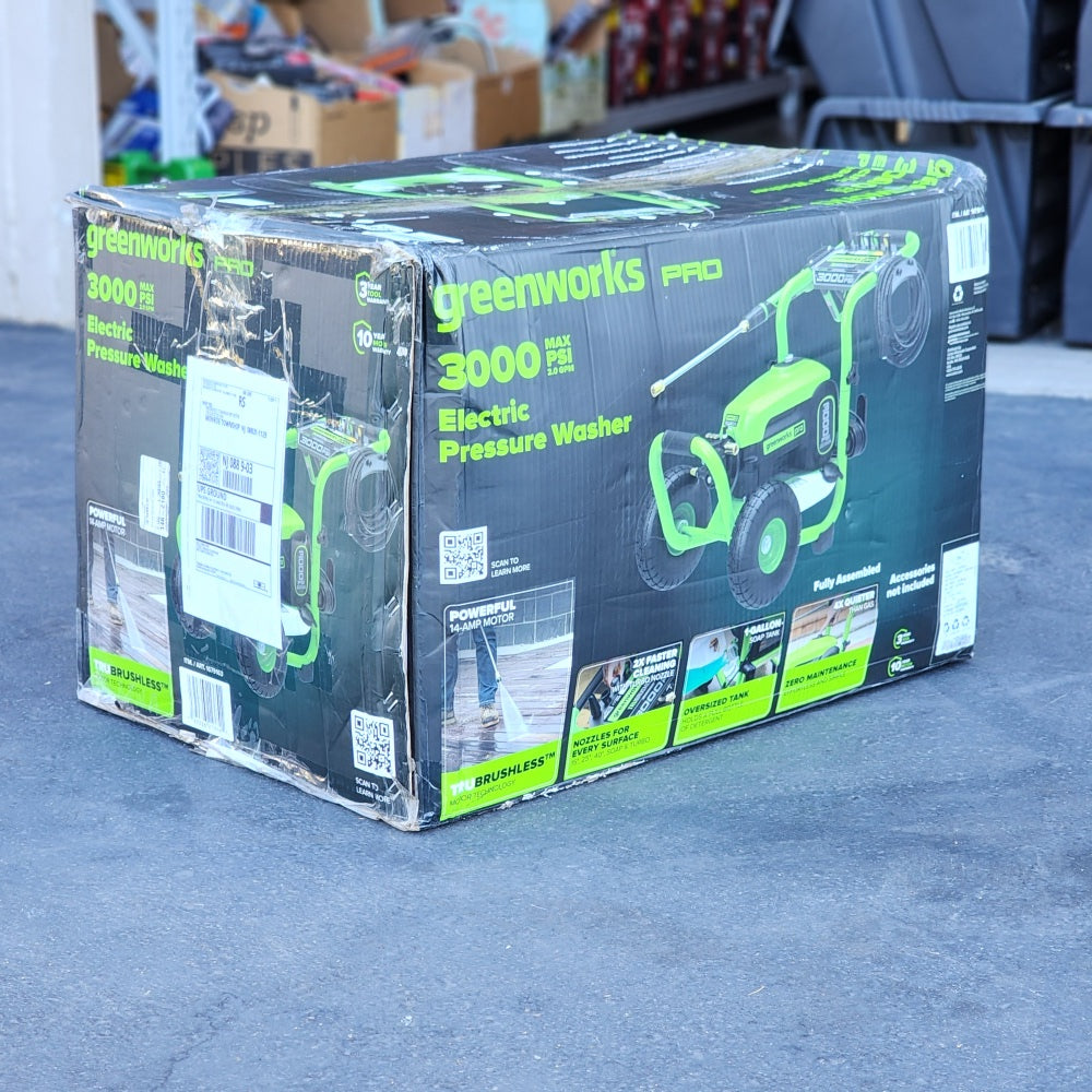 3000 PSI 2.0 GPM Cold Water Electric Pressure Washer 3000 PSI 2.0 GPM Cold Water Electric Pressure Washer